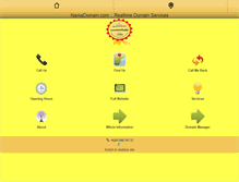 Tablet Screenshot of namadomain.mobi